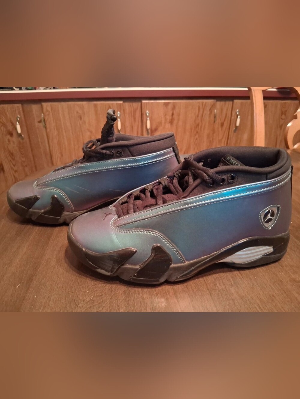 Jordan 14 Retro Love Letter Sneaker DH4121-300 Women’s 7 mineral teal - Picture 3 of 6